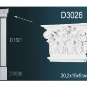 Капитель пилястры D3026