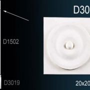 Капитель D3018