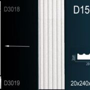 Тело пилястры D1502
