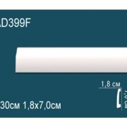 Напольный плинтус AD399F