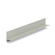 Микроплинтус LACONISTIQ Micro-L угловой БЕЗ ПОКРЫТИЯ (25,8х16,2х5х2450мм) БЕЗ ЗАЖИМОВ