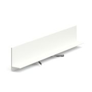 Микроплинтус LACONISTIQ L MAX угловой Белый матовый RAL9016 (35,6х16,2х4,9х2450мм)