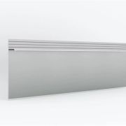 Скрытый плинтус LACONISTIQ REGULAR, под подсветку, без покрытия (80х13х3000мм)