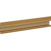 Теневая рейка LACONISTIQ Light Св. золото анодированное (45,7*15,45*3000мм.) под подсветку