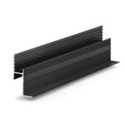 Теневая рейка LACONISTIQ Multilevel NEW (разноуровневая) Черный анодированный (46.5*28.7*3000мм.) под подсветку