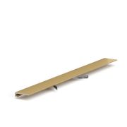 Микроплинтус LACONISTIQ micro 19 ARM Золото анодированное (19х5,5х2450мм)