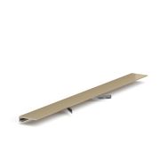 Микроплинтус LACONISTIQ micro 19 ARM Светлое Золото анодированное (19х5,5х2450мм)