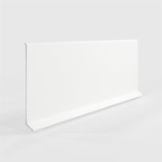 Плинтус алюминиевый LACONISTIQ Adhesive 80мм Белый матовый (80*10*2500мм)